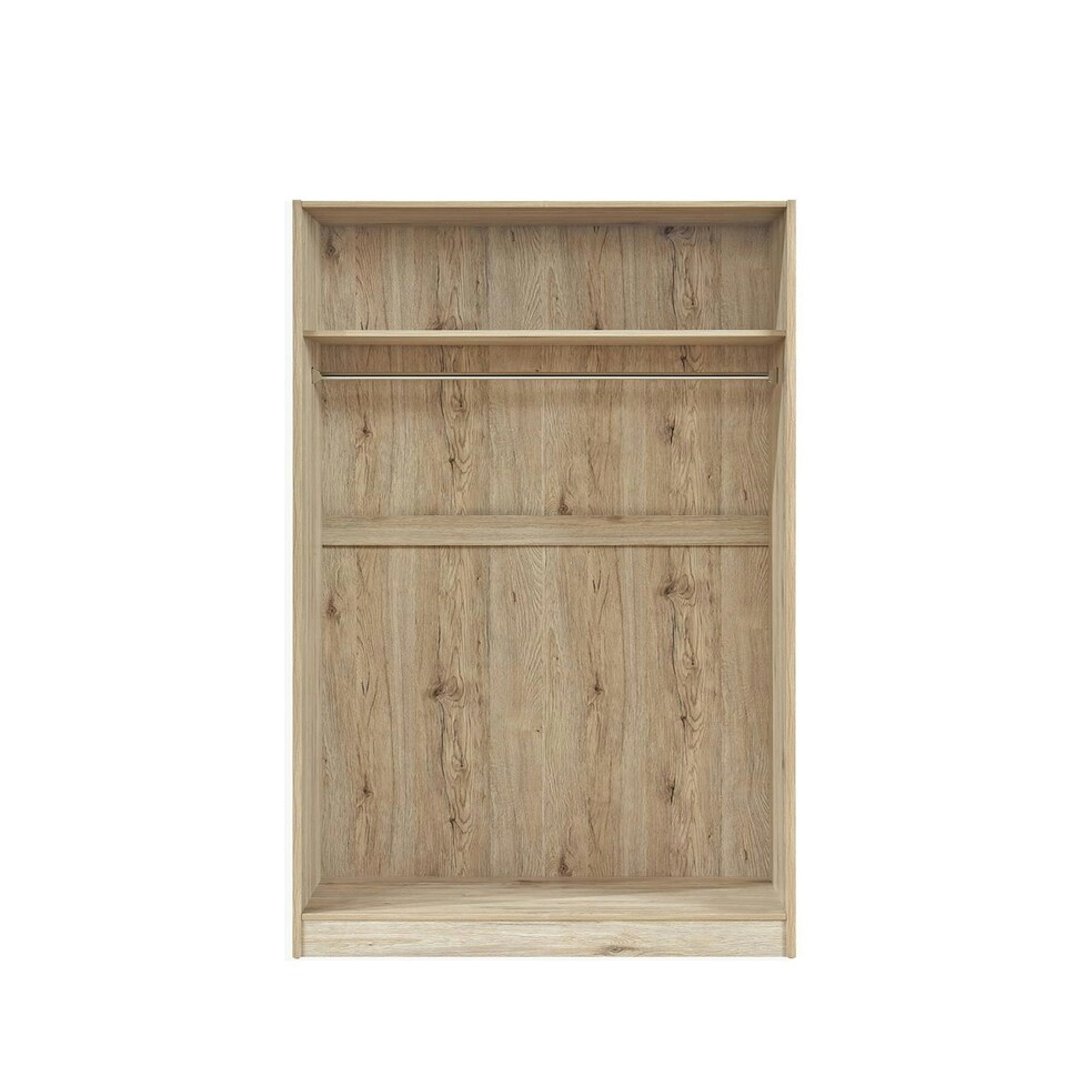 image 1 of Highbury 2 Door Double Wardrobe Brown | Sanremo Oak