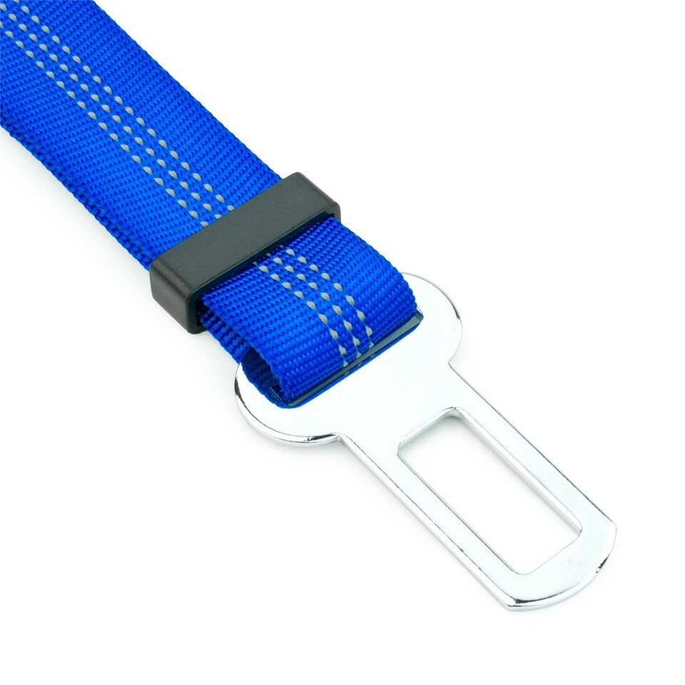 image 1 of KCT Blue Car Seatbelt for Dogs Blue | L