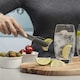 image 3 of Zeal Silicone Mini Tongs, 20cm, Dark Grey