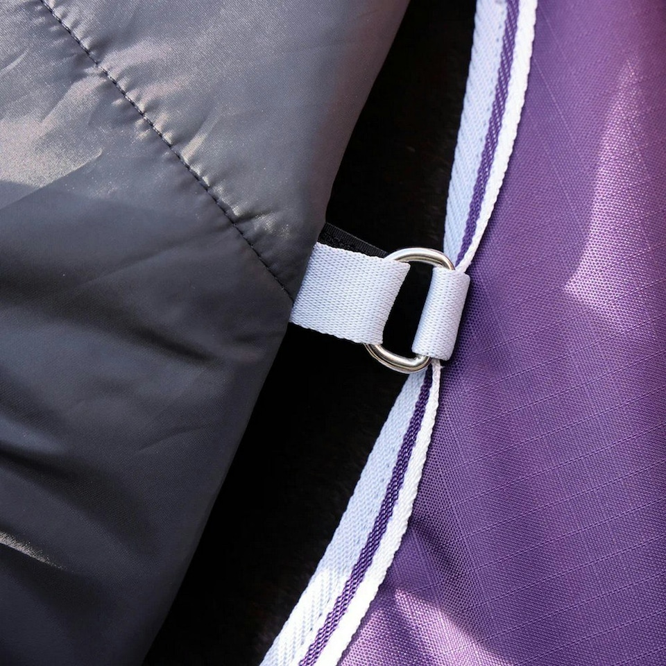 image 1 of Shires Highlander Original 100 Horse Turnout Neck Cover - Plum - XL