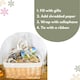 image 7 of Marco Paul Hamper Basket with Liner and Accessories N/A