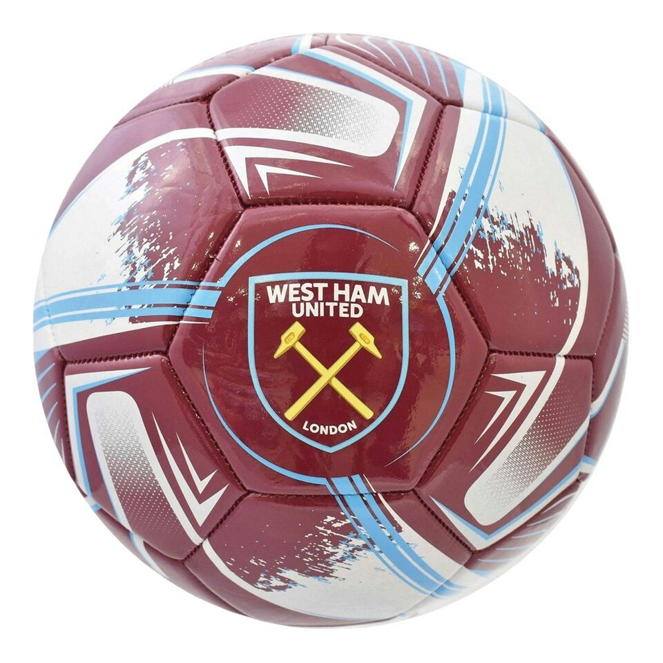 image 1 of West Ham United FC Turbine Mini Football - Claret - 1 Red