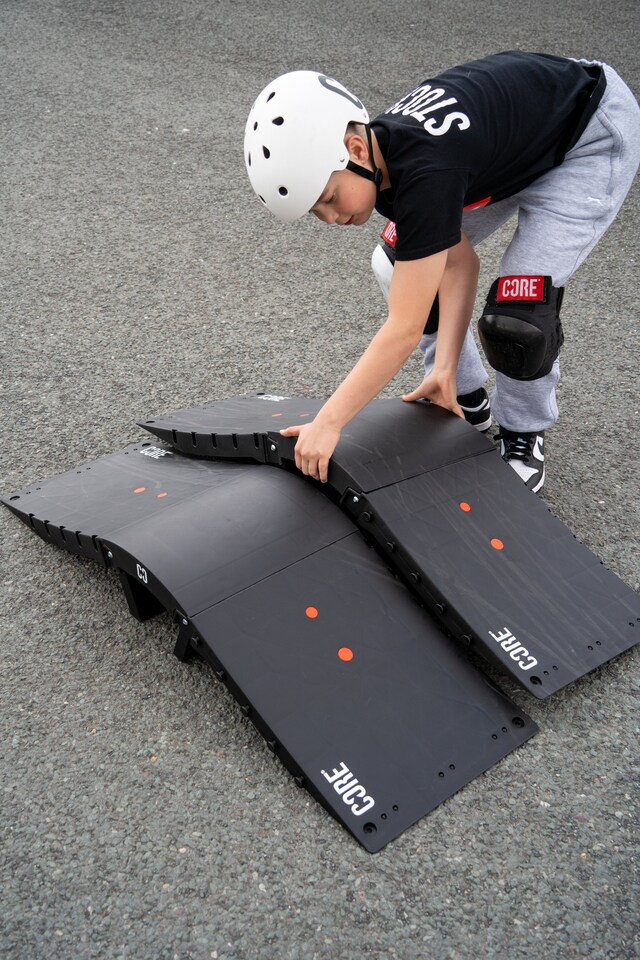 image 1 of CORE Skate Ramp - Mini Kicker Ramp (Foldable)