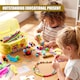 image 6 of The Magic Toy Shop 200 Piece Arts and Crafts Kit Yellow Carry Case Supplies Set