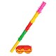 image 1 of Fax Potato Pinata Buster Stick & Blindfold Set - Rainbow