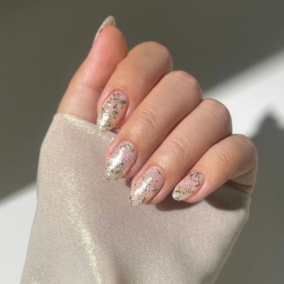 image 1 of Carrie Nail Polish Gold
