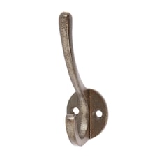Hammer & Tongs Hat & Coat Hook - W25mm x H80mm - Raw