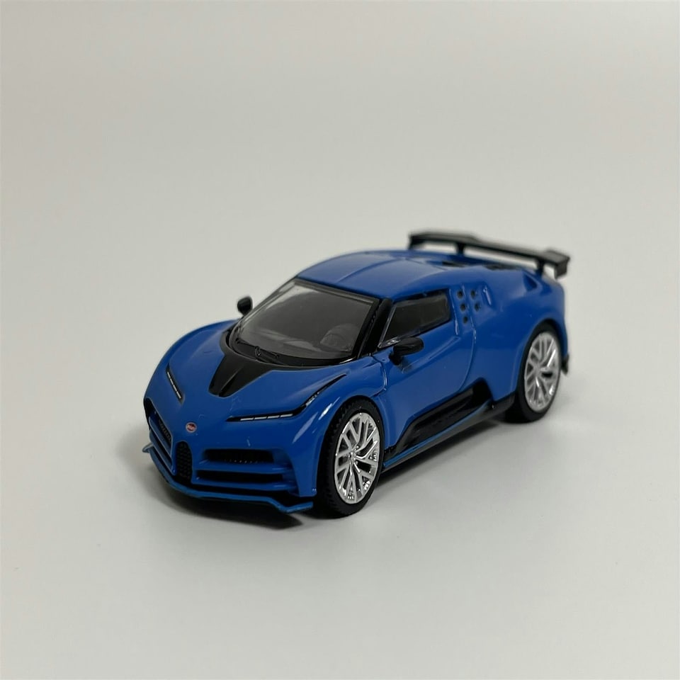 image 1 of Bugatti Centodieci Blu Bugatti LHD 1:64 Scale Mini GT MGT00586L