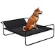 image 1 of PawHut Raised Dog Bed w/ Slope Headrest, for Medium Dogs, 106 x 81 x 33cm