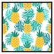 image 2 of Pineapples (Picutre Frame) Brown | L