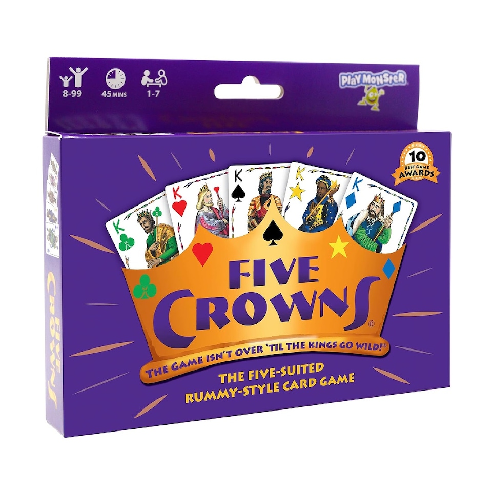 PlayMonster Five Crowns Fmily Card Game