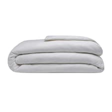 Belledorm Brushed Cotton Duvet Cover - Grey - Double