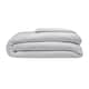 image 1 of Belledorm Brushed Cotton Duvet Cover - Grey - Double