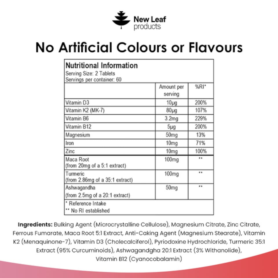 image 1 of Menopause Supplements + Turmeric & Ashwagandha