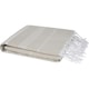 image 2 of Anna Hammam Striped Cotton Beach Towel - Beige - One Size