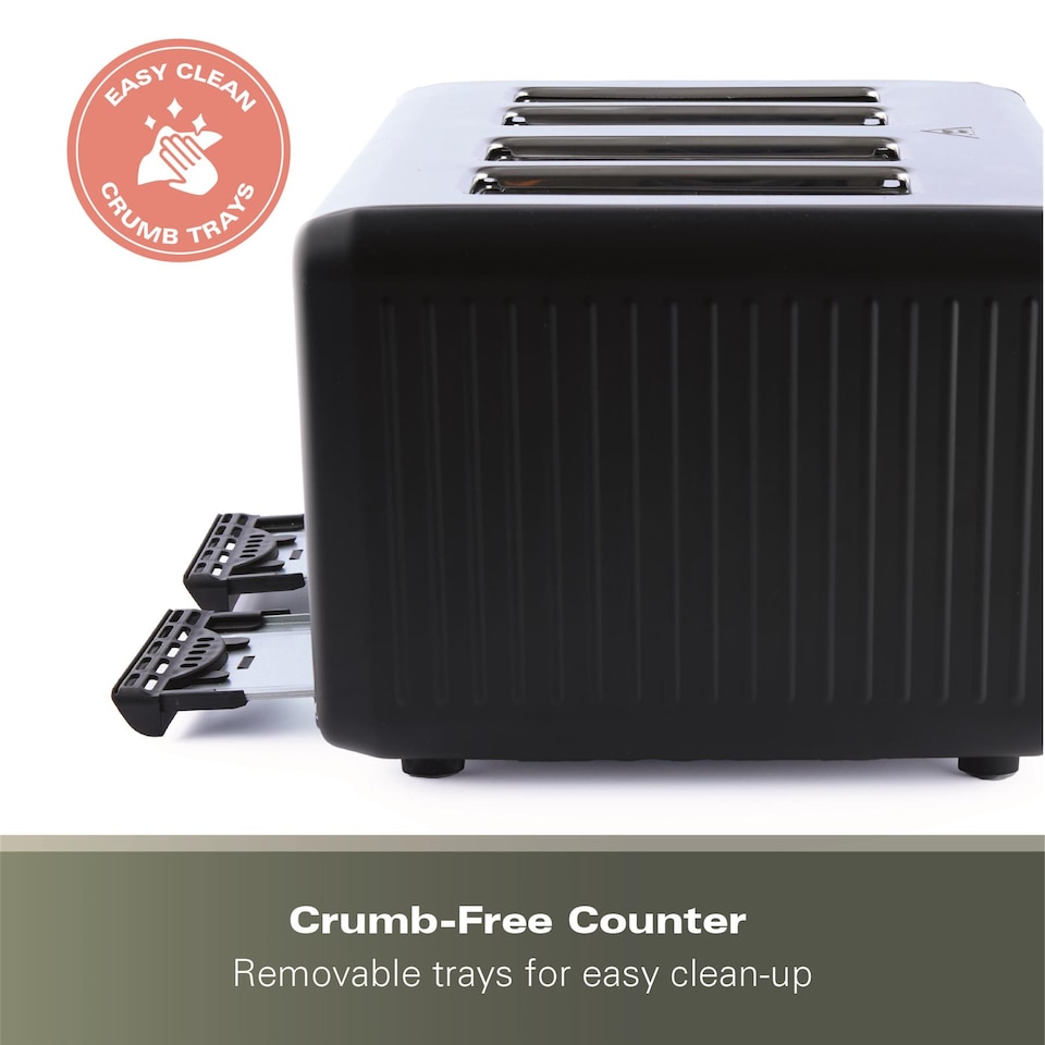 image 1 of Hamilton Beach Harmony 4 Slice Toaster Espresso