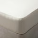 image 2 of Belledorm Brushed Cotton Fitted Sheet - Cream - Narrow Double
