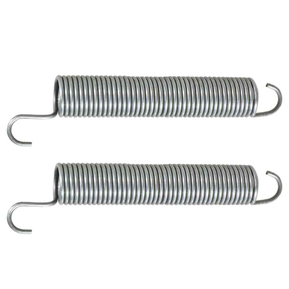 image 1 of SPARES2GO Door Spring Hinge Tension Support for Beko Dishwasher (2 x Springs, 120mm)