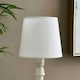 image 2 of White Linen Clip On Shade N/A