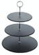 image 1 of Artesà Appetiser 3-Tier Slate Serving Stand