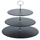image 1 of Artesà Appetiser 3-Tier Slate Serving Stand