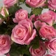image 3 of Artificial Flowers Rose Bush Potted Deluxe Highly Realistic