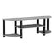 image 2 of Wide TV Unit Stand S-Tube Entertainment Centre with Storage Shelf | Grey | Grey | Not provided | 1