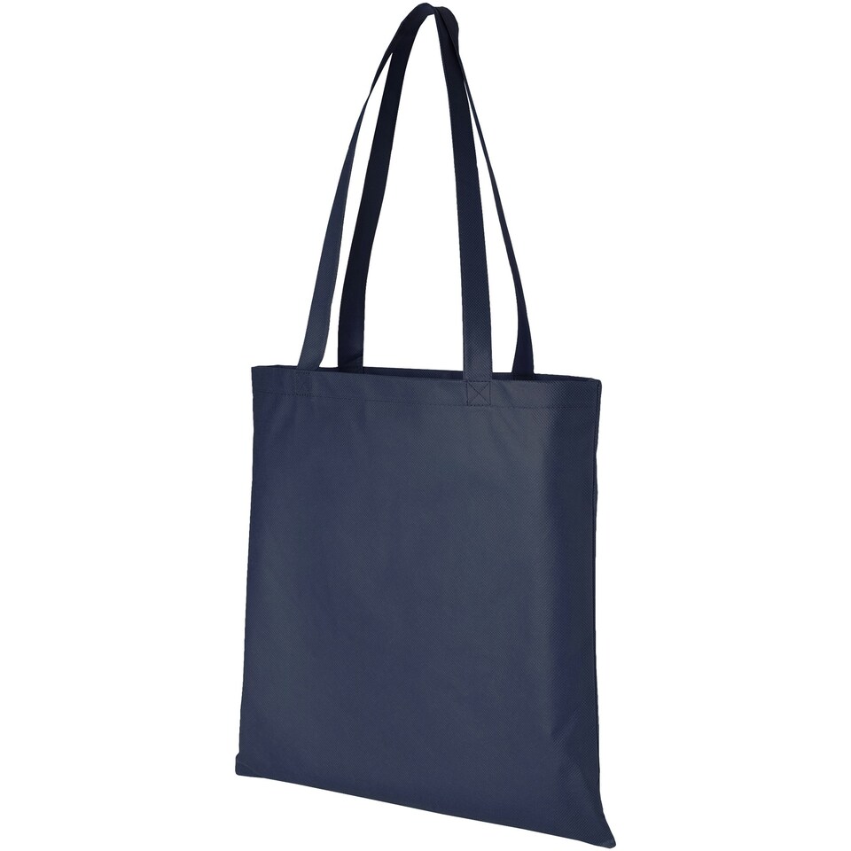 image 1 of Bullet Zeus Non Woven Convention Tote - Navy - One Size Blue