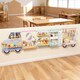 image 9 of AIYAPLAY Wooden Truck Busy Board, Activity Wall Panels for Kids, 5 in 1 Sensory Wall Toys, Early Educational Learning Toys for Daycare, Playroom, Home, for Toddlers, Boys and Girls 3 Years+