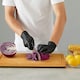image 5 of Touchguard Black Sensitive Nitrile Gloves - Box of 100