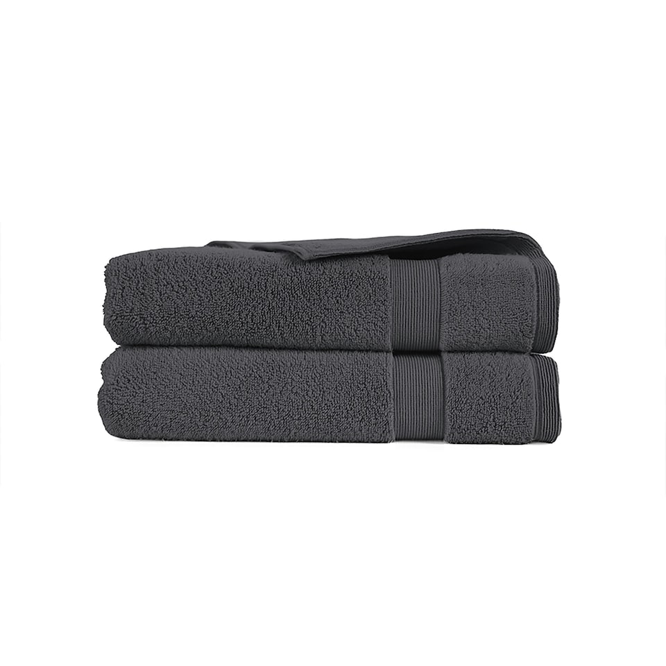 image 1 of Martex 750GSM Hand Towel Charcoal (Pack of 2) Black | Charcoal | Hand towel