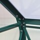 image 8 of Outsunny 6x6ft Walk-In Polycarbonate Greenhouse Plant Grow Galvanized