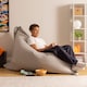 image 2 of Bazaar Bag Grey Giant Indoor Outdoor Bean Bag Lounger | Grey | Grey | XL | 1