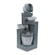 image 1 of ValueLights Solar Powered Stacking Pots Water Feature Outdoor Fountain | Multi