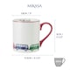 image 8 of Mikasa Camper Van Straight-Sided Porcelain Mug, 280ml | White