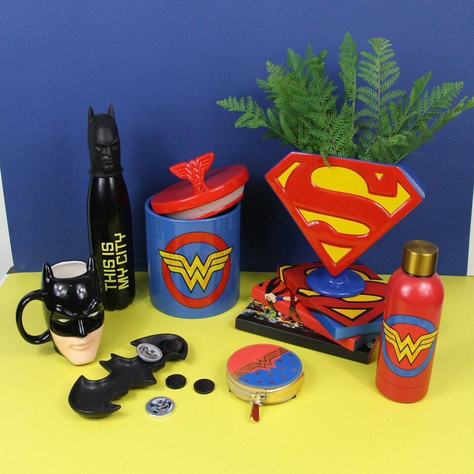 image 1 of Superman Logo Planter 850ml