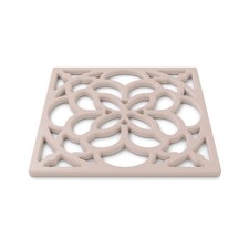 Zeal Square Silicone Heritage Trivet, 18cm, Rose Pink