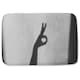 image 2 of Hand Silhouette Bathmat
