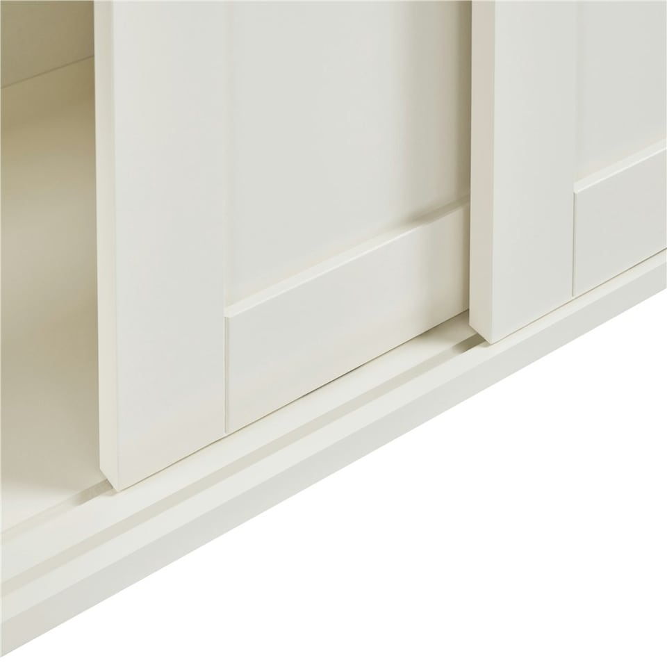 image 1 of Yaheetech Multipurpose Home Cupboard with Sliding Door