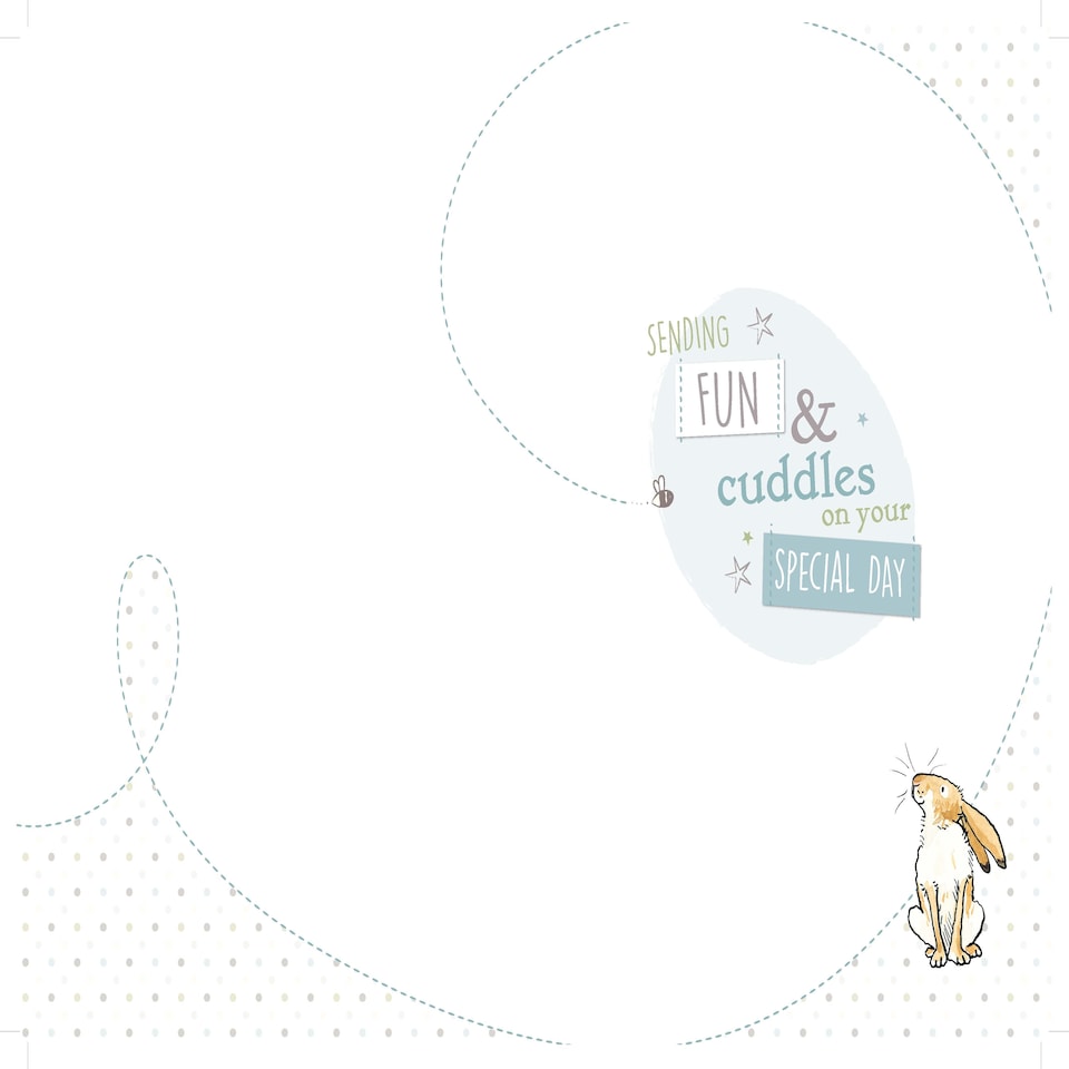 image 1 of Guess How Much I Love You Age 1 Birthday Card