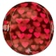 image 2 of Happy Valentine's Day Romantic Glow Hearts Orbz Foil Helium Balloon 38cm / 15 in