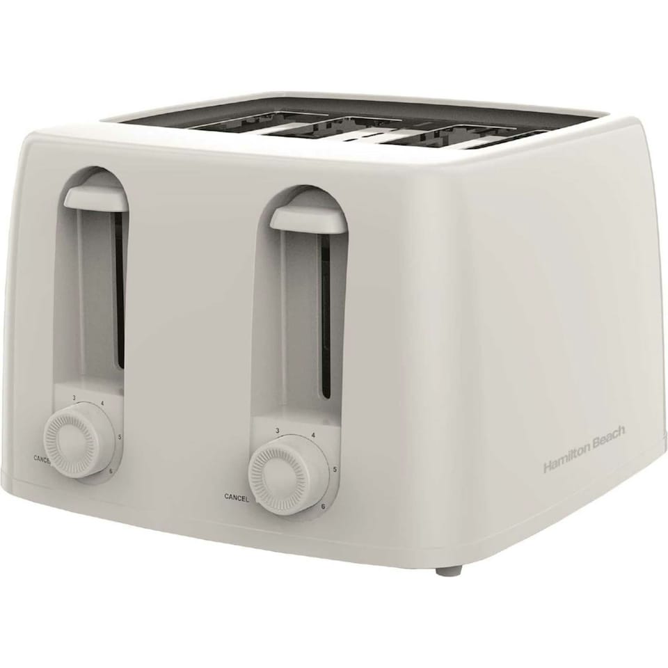 image 1 of Hamilton Beach 1300W Essential Toaster 4 Slice - White HB4T5032W
