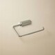 image 2 of Cosmic Wall Mounted Towel Ring Embrace Design with Chrome Finish for Bathroom