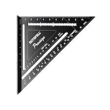 Faithfull Prestige Quick Square Black Aluminium - Multi Colour - 300mm (12in)