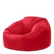 image 1 of icon Classic Indoor Outdoor Bean Bag Red Bean Bag Chair Red | Red