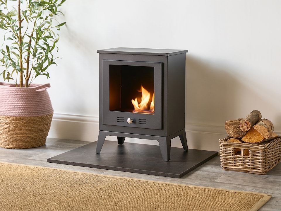image 1 of Sureflame Carino Bio Ethanol Stove in Black