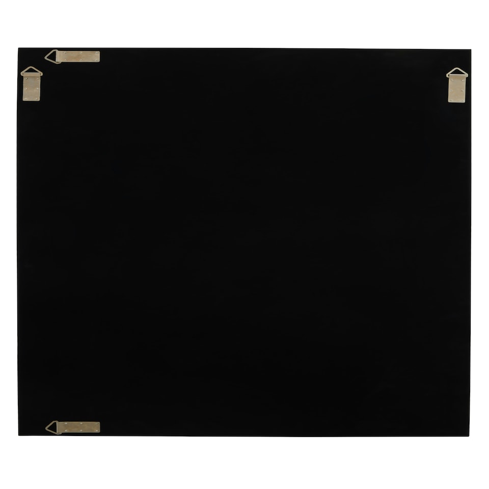 image 1 of Interiors by Premier Black Decorative Wall Mirror Black