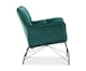 image 5 of Velvet Emerald Green Eliana Accent Chair