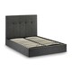 image 5 of Premium Slate Grey Fabric - Lift Up Storage Bed Frame - Double 4'6" (135cm)