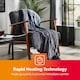 image 5 of GEEPAS Electric Blanket 130 x 180 cm - Grey Grey